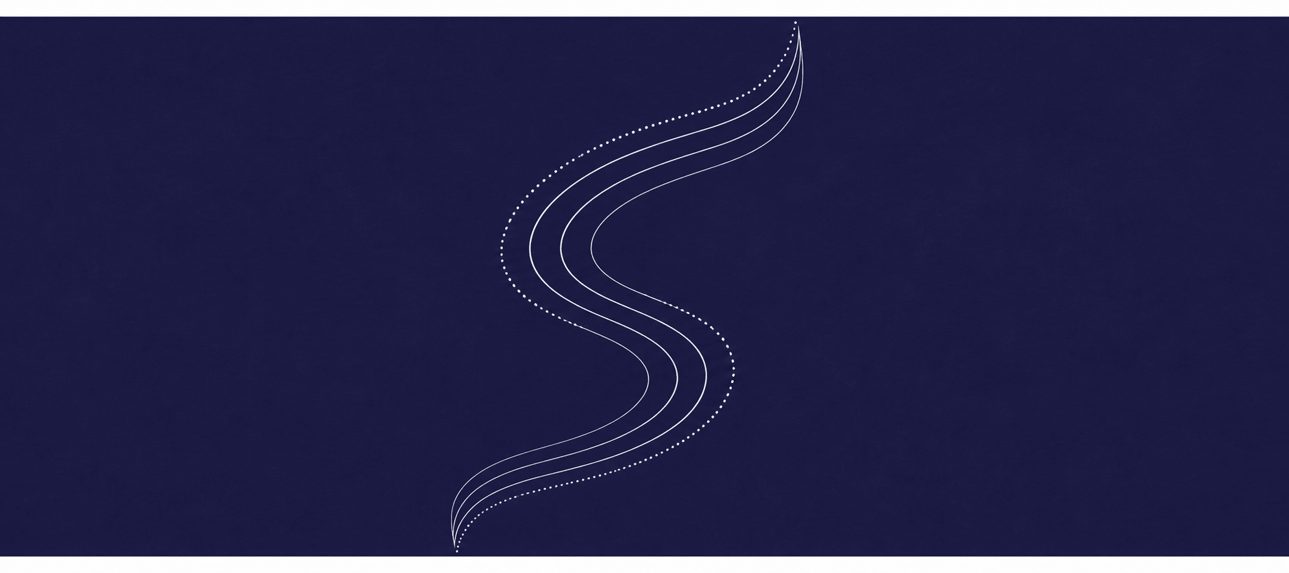 Curved decision timing lines on a dark navy background showing options narrowing toward the latest safe leadership moment.