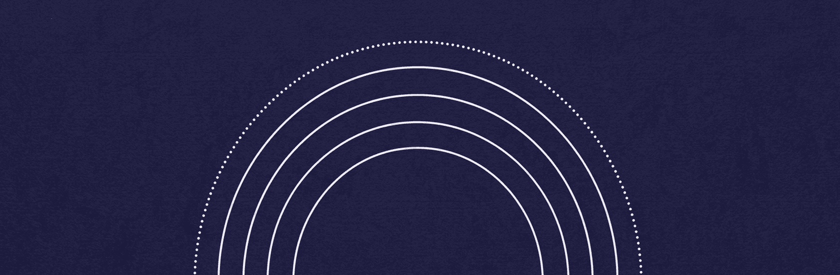 Abstract layered arc visual representing the choice between expert depth and management responsibility.