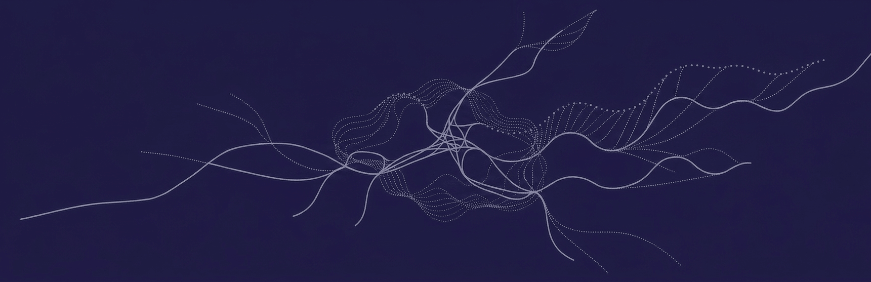 Abstract tangled line visual representing team conflict moving toward a clearer shared resolution process.