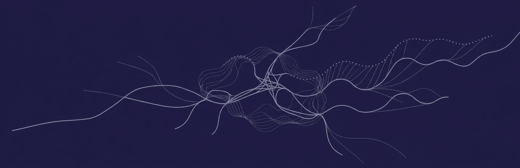 Abstract tangled line visual representing team conflict moving toward a clearer shared resolution process.